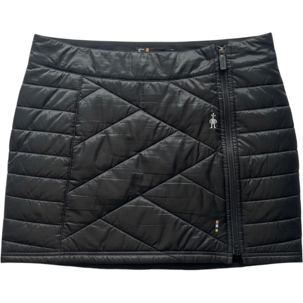 Smartwool Corbet 120 Quilted Insulated Skirt Black Merino Wool Blend XL SWOSP249
